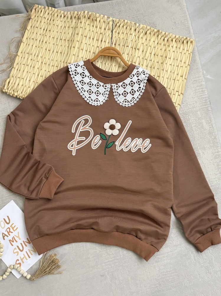 عکس بلوز گیپور LOVE - شماره 5